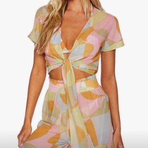 Beach Riot Top, Cover- Up Size Medium